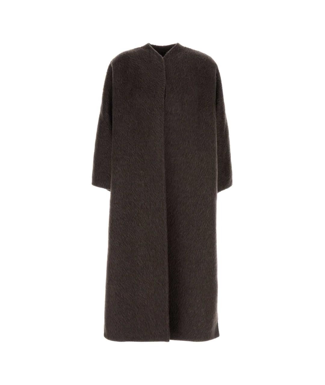 MAX MARA Коричневое шерстяное пальто, фото 3