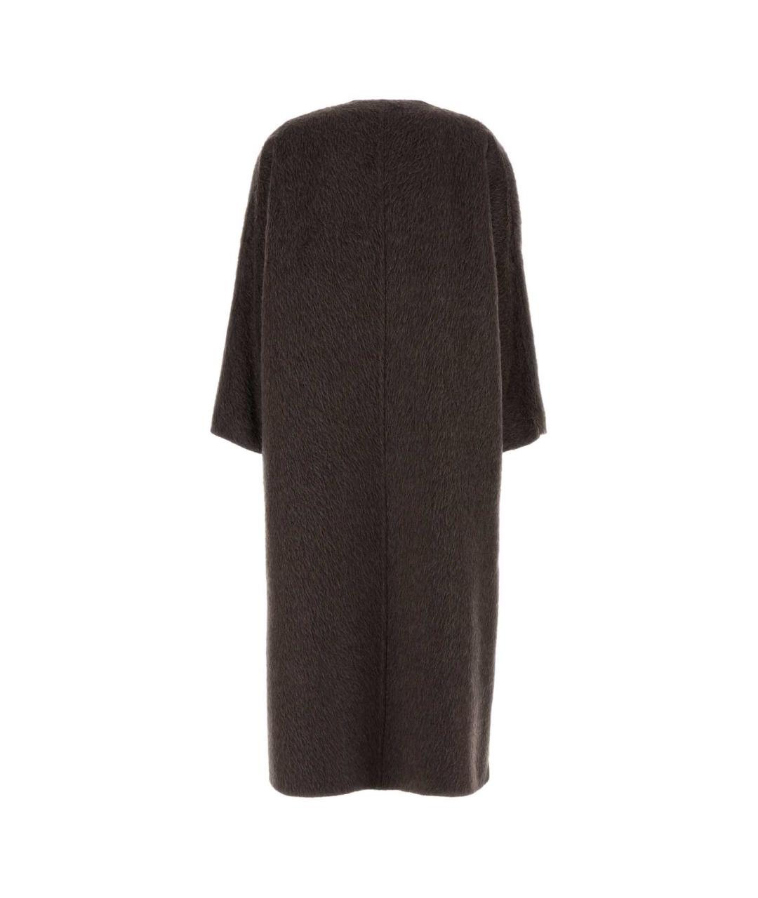 MAX MARA Коричневое шерстяное пальто, фото 2