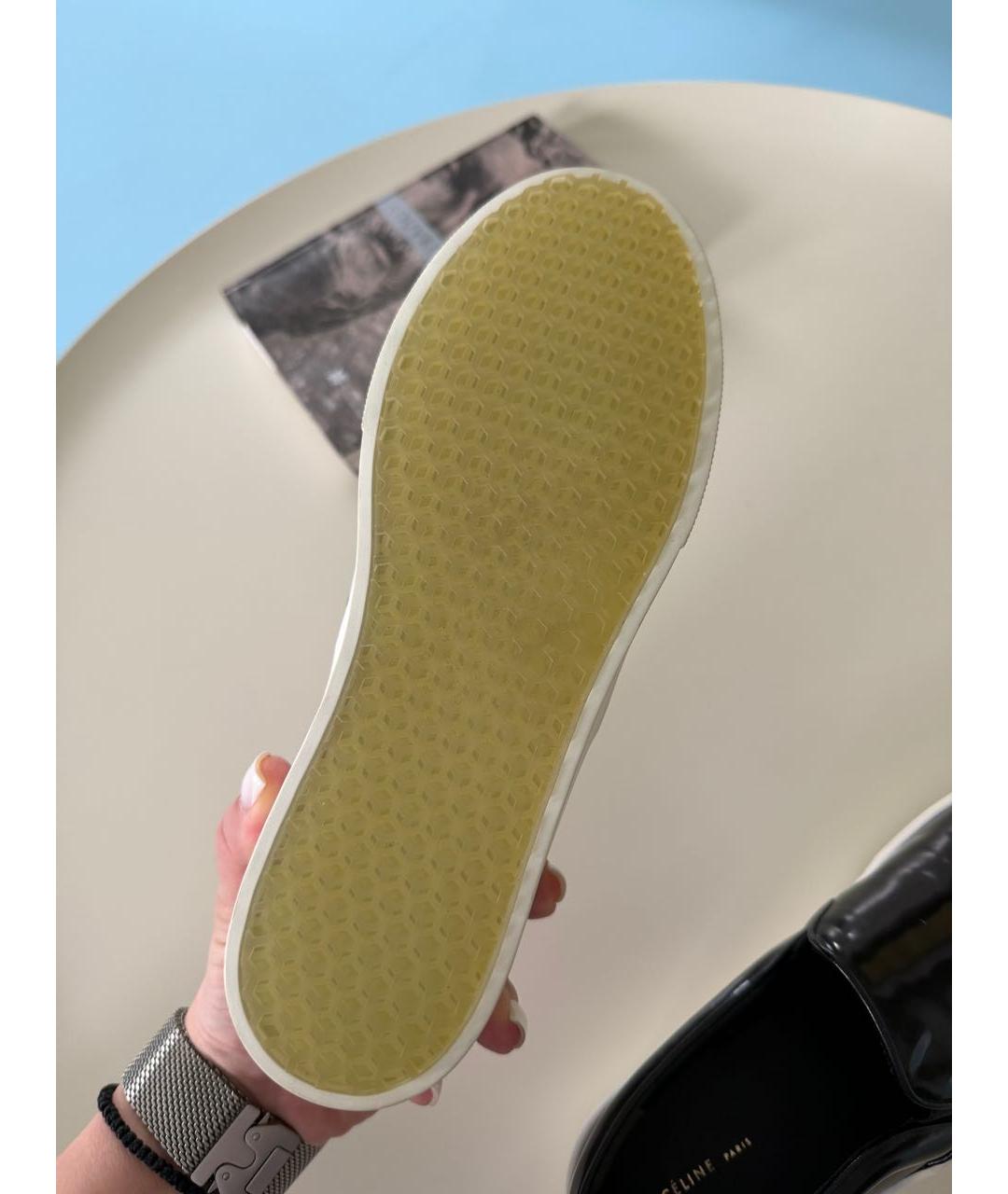 CELINE Черные слипоны, фото 6