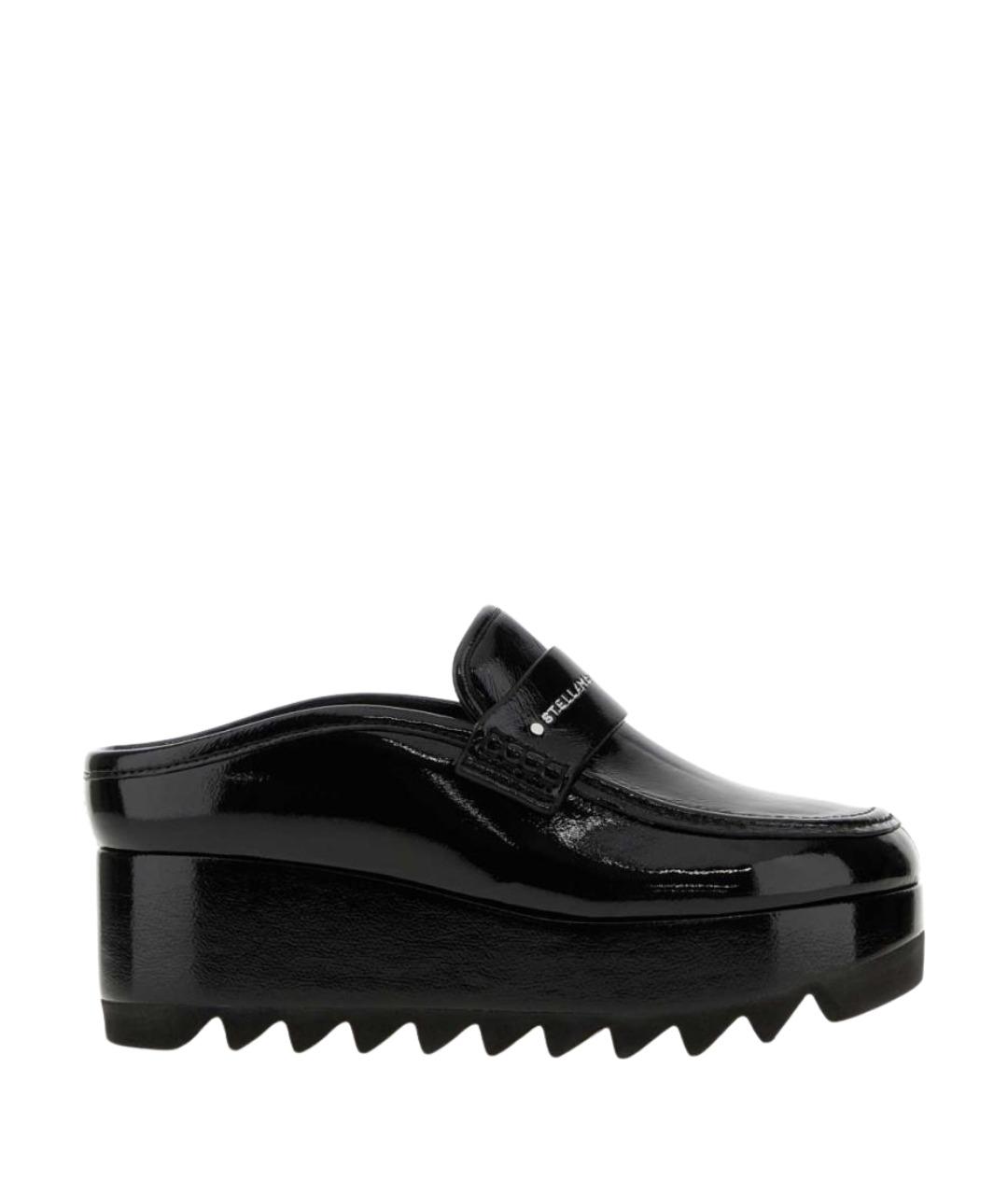 STELLA MCCARTNEY Черные сабо из искусственной кожи, фото 1