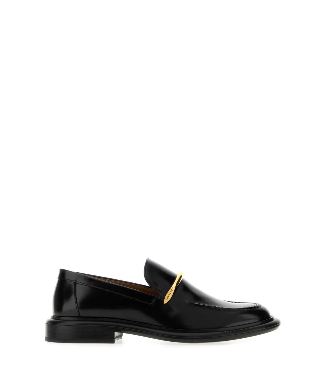 GIVENCHY Черные кожаные лоферы, фото 3