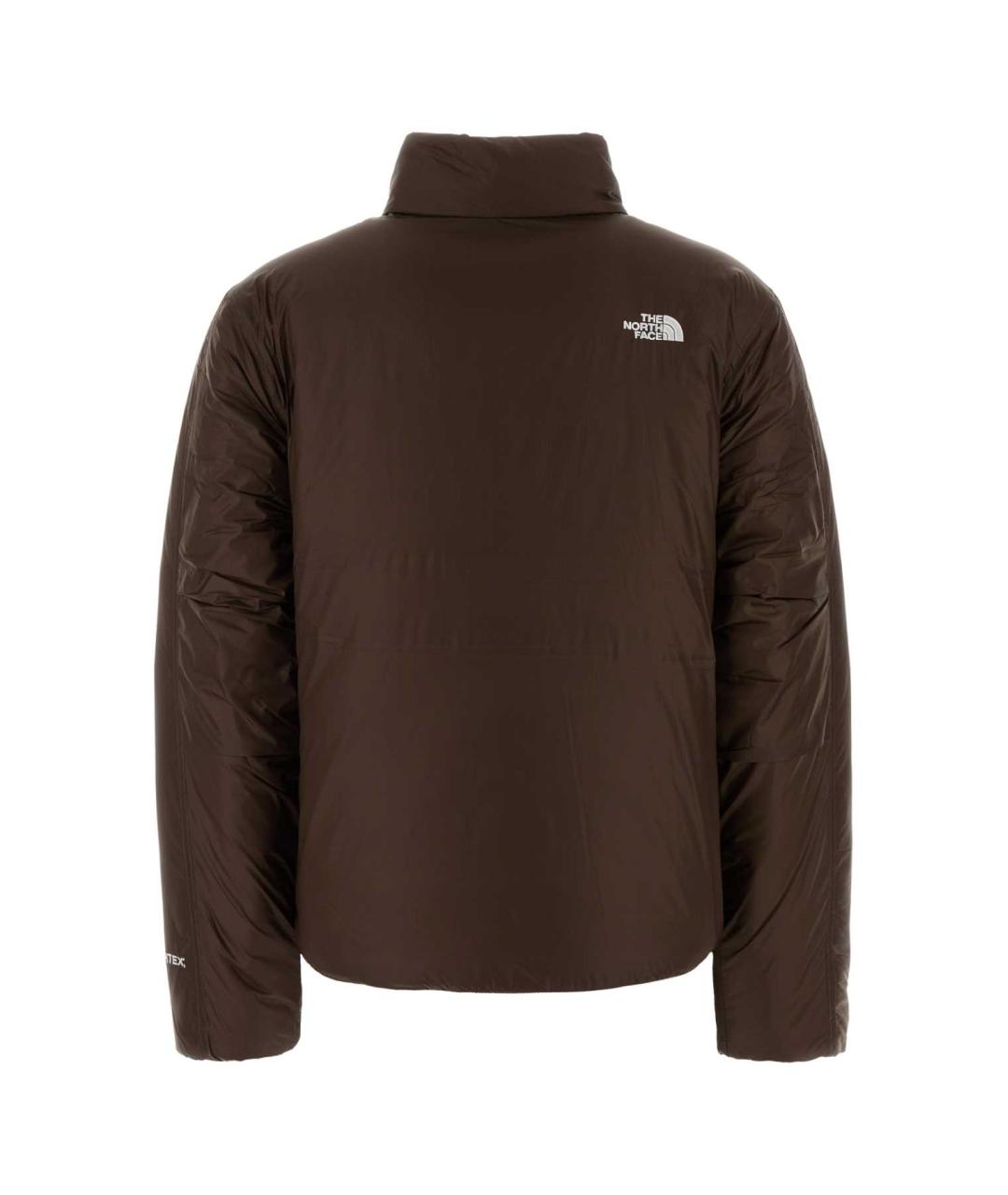 THE NORTH FACE Коричневая полиэстеровая куртка, фото 2
