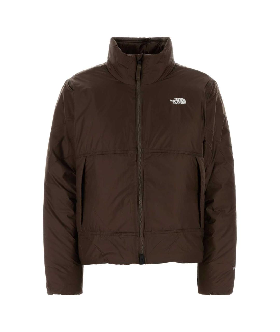 THE NORTH FACE Коричневая полиэстеровая куртка, фото 3