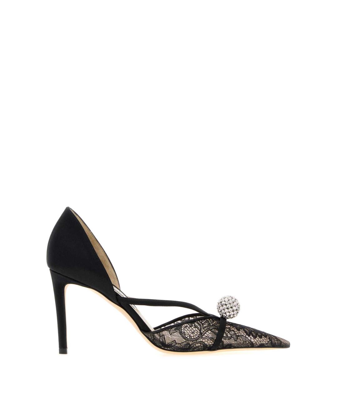 JIMMY CHOO Черные кожаные туфли, фото 3