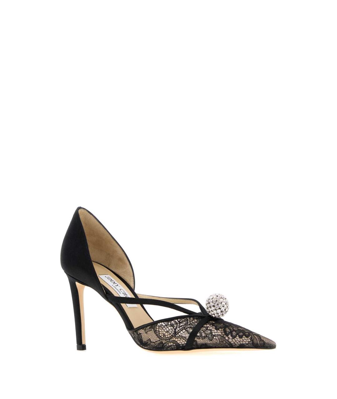 JIMMY CHOO Черные кожаные туфли, фото 2