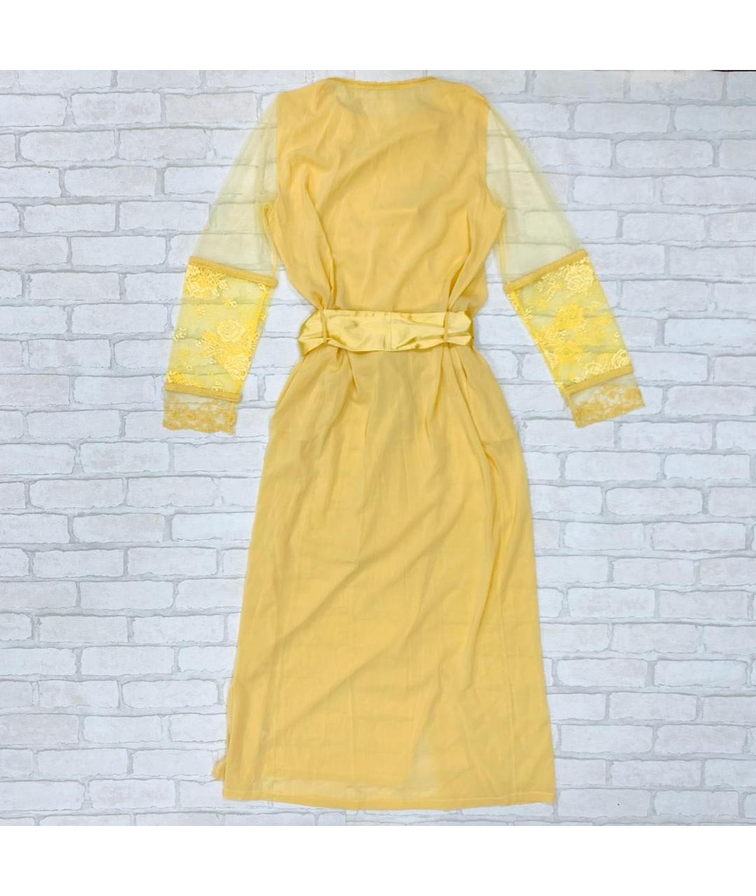 LA PERLA Желтый халаты, фото 2