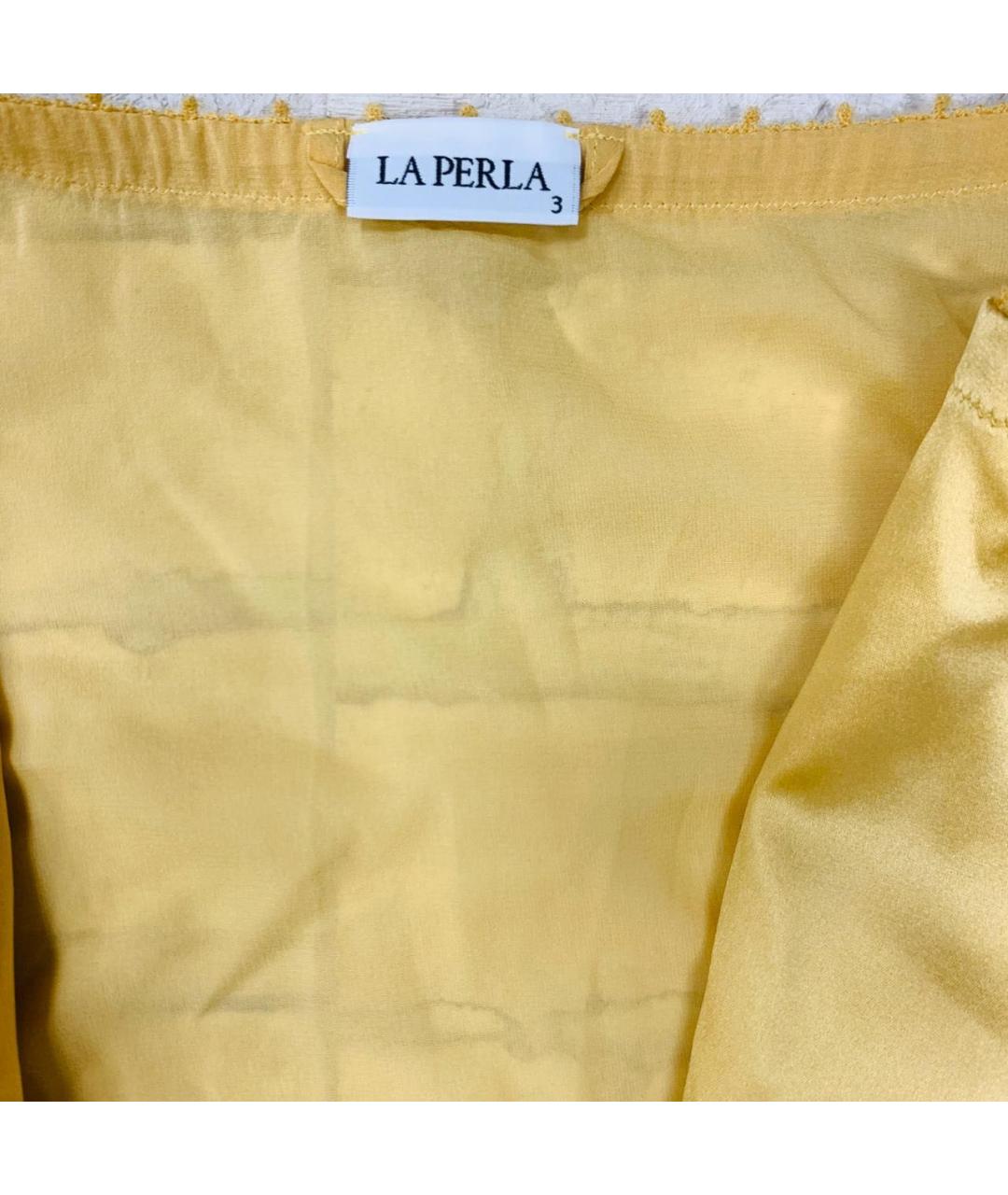 LA PERLA Желтый халаты, фото 3