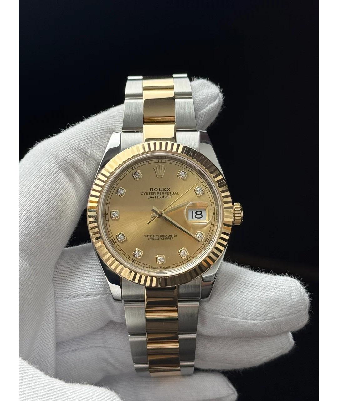 ROLEX Золотые часы из желтого золота, фото 2