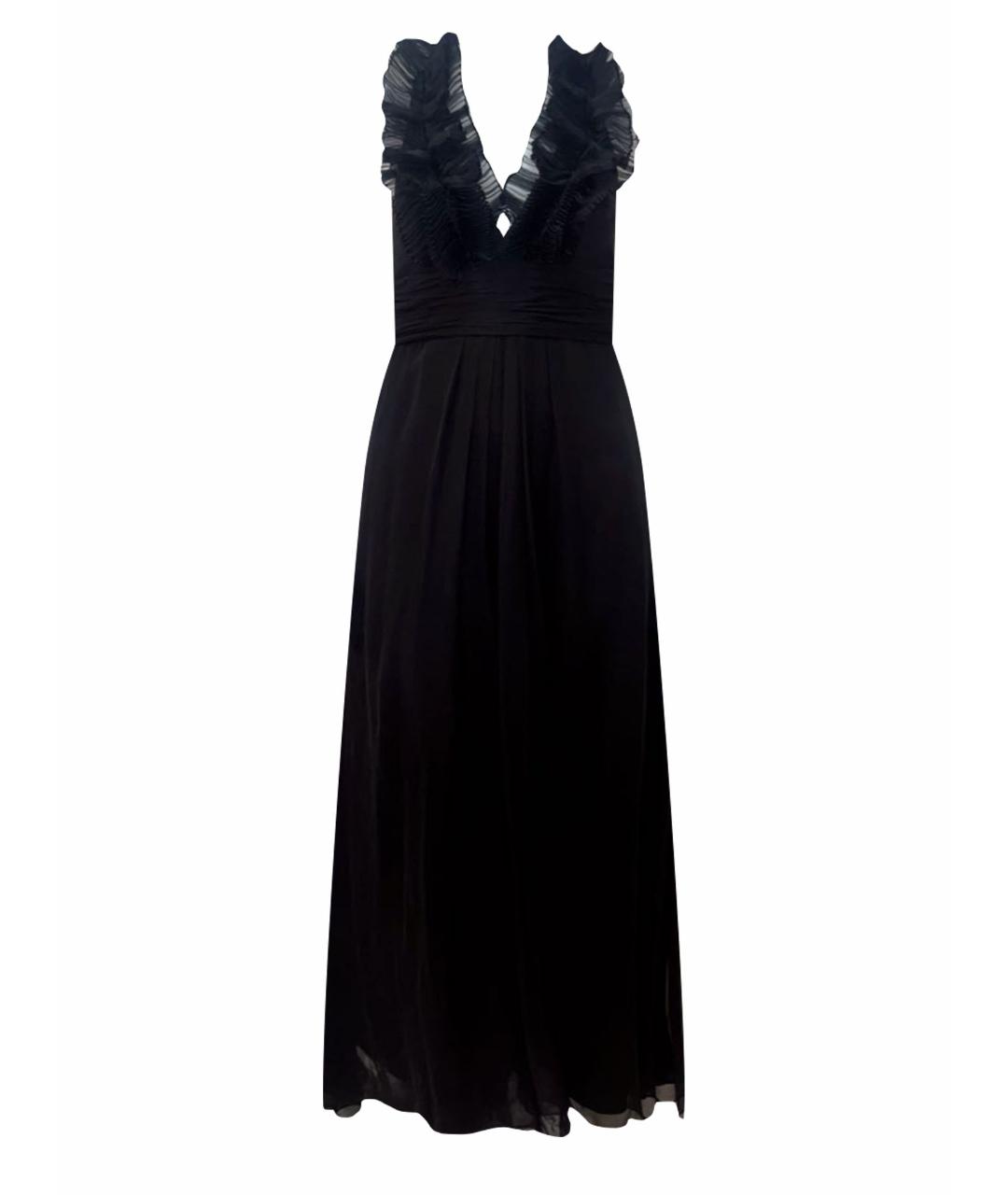 MARCHESA NOTTE Черное вечернее платье, фото 1