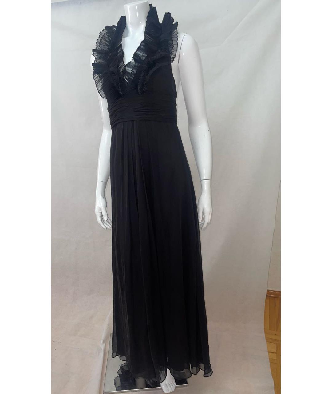 MARCHESA NOTTE Черное вечернее платье, фото 2