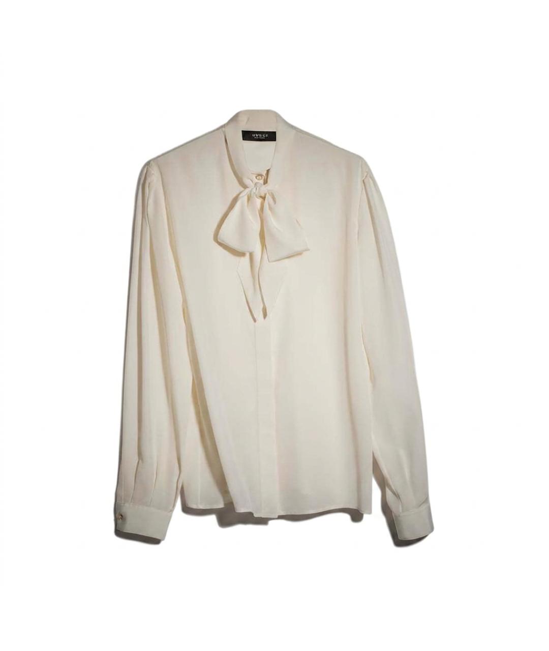 GUCCI Белая блузы, фото 3