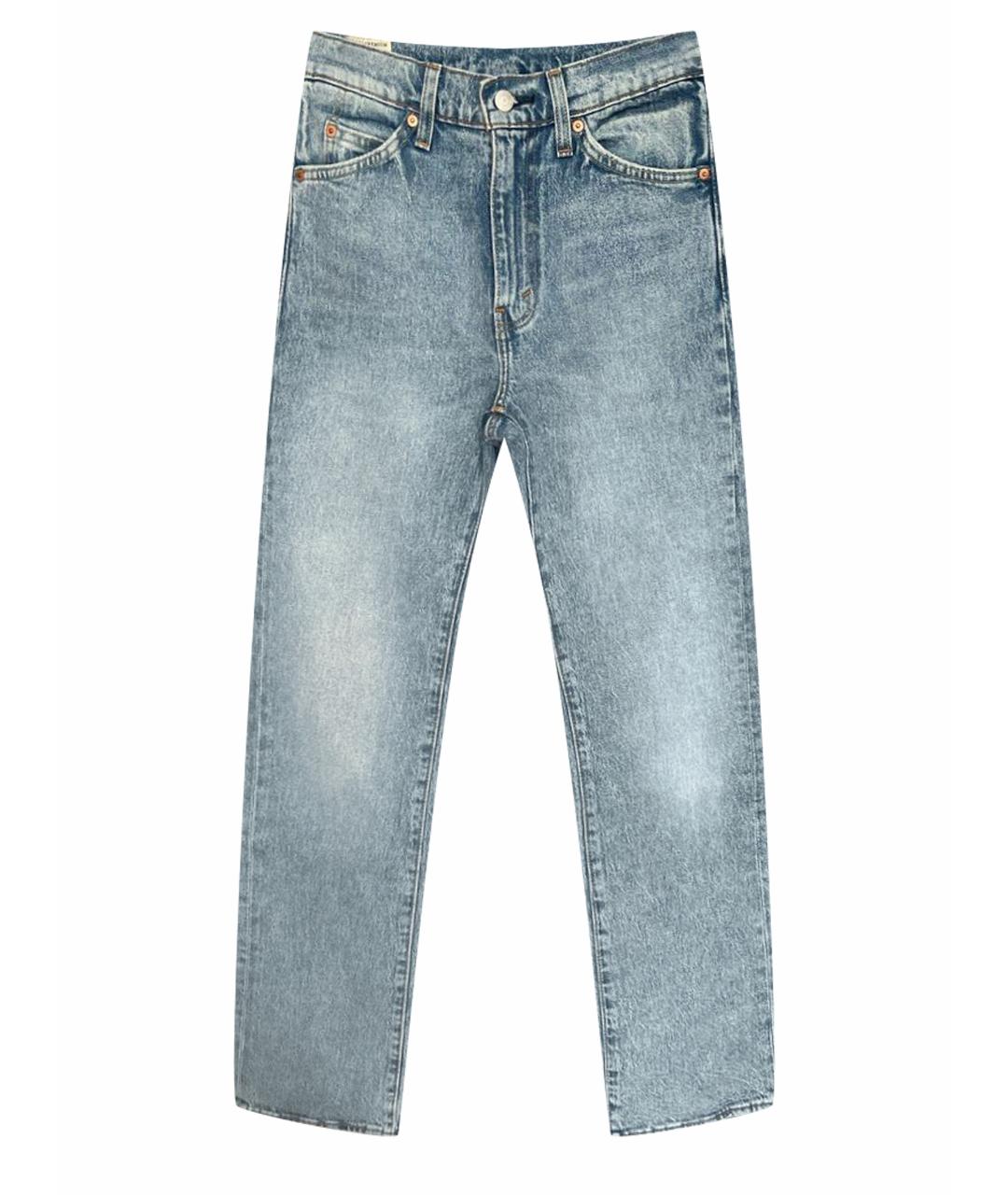 LEVI'S Голубые хлопко-эластановые джинсы, фото 1