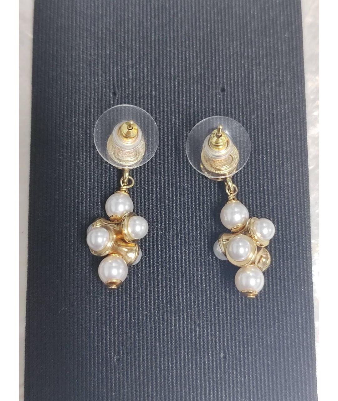 CHANEL Золотые серьги, фото 5