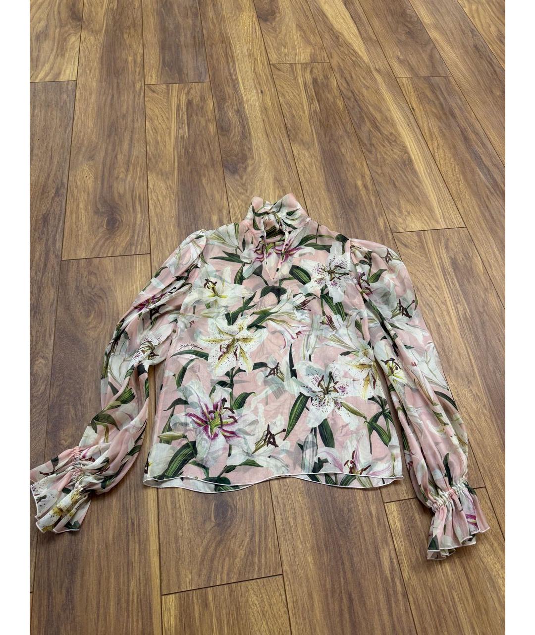 DOLCE&GABBANA Розовая блузы, фото 4