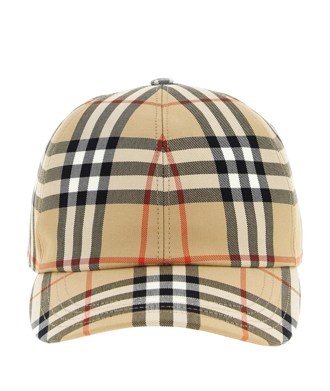 BURBERRY Мульти хлопковая кепка, фото 1