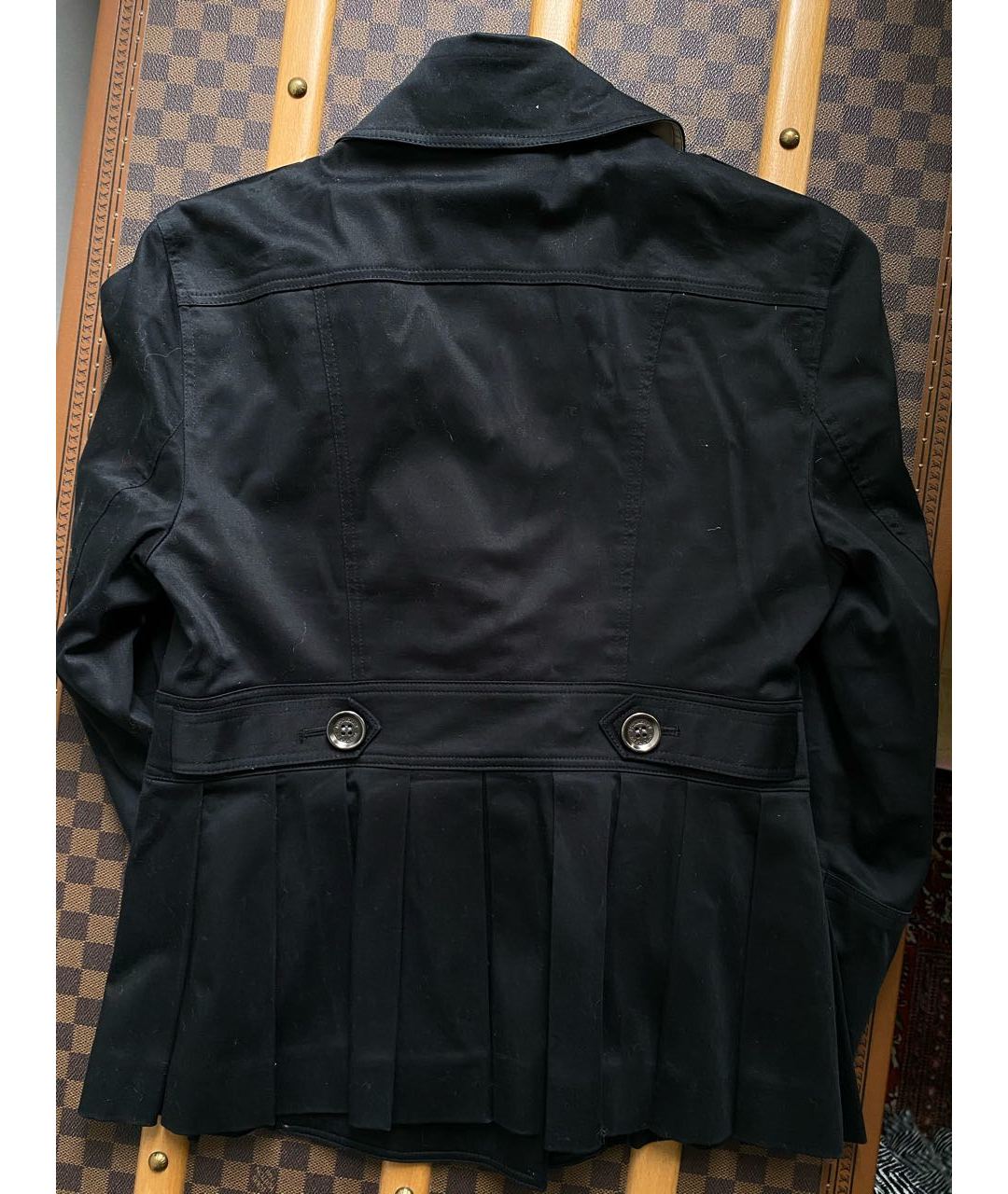 BURBERRY Черный хлопковый жакет/пиджак, фото 3