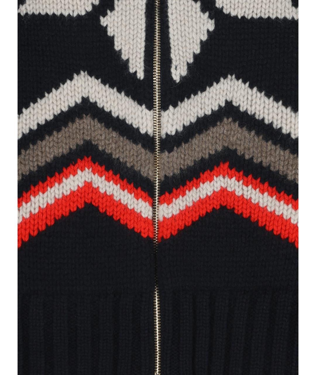 BOGNER Темно-синий кашемировый кардиган, фото 4