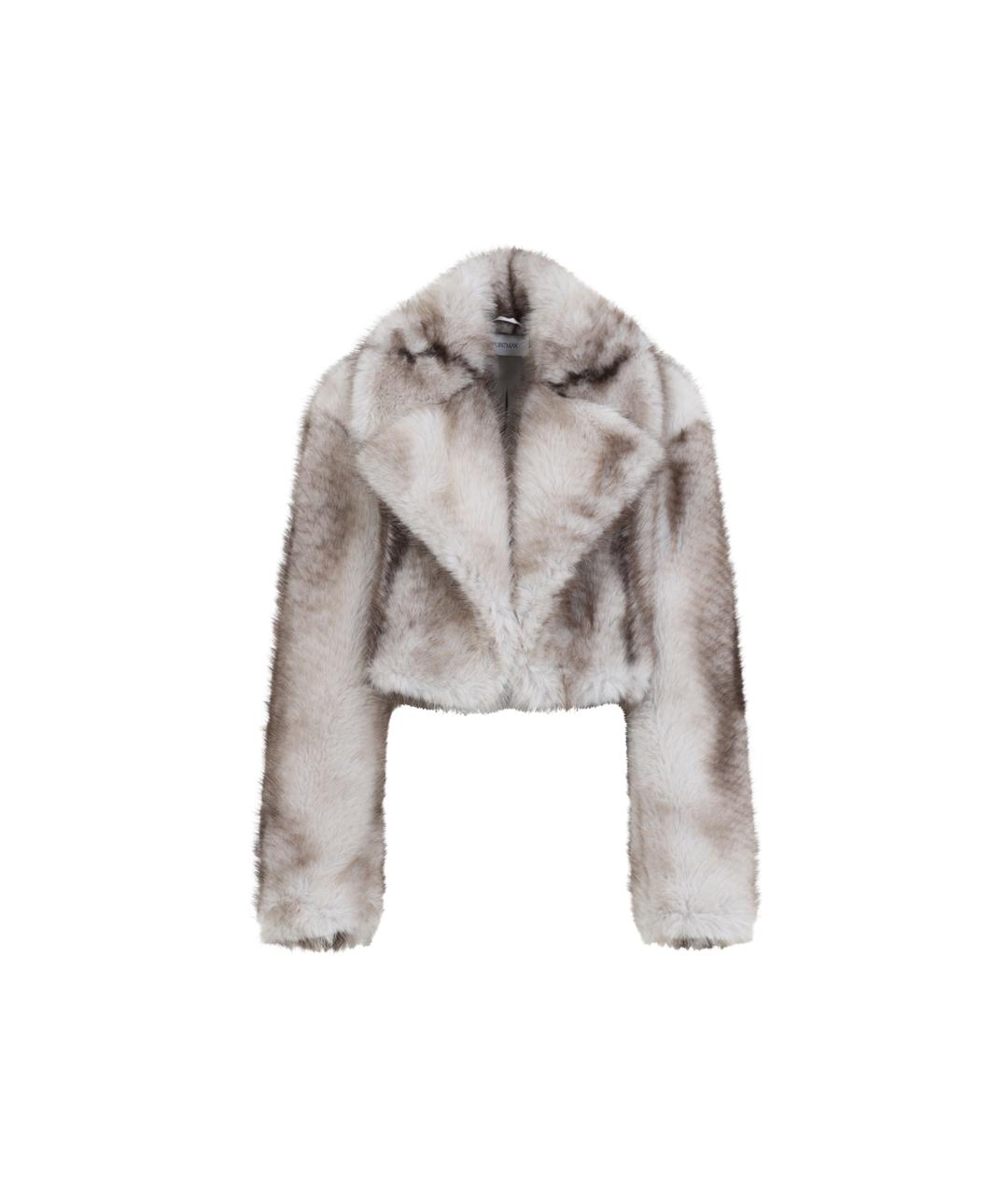 SPORTMAX Мульти полиэстеровая шуба, фото 4