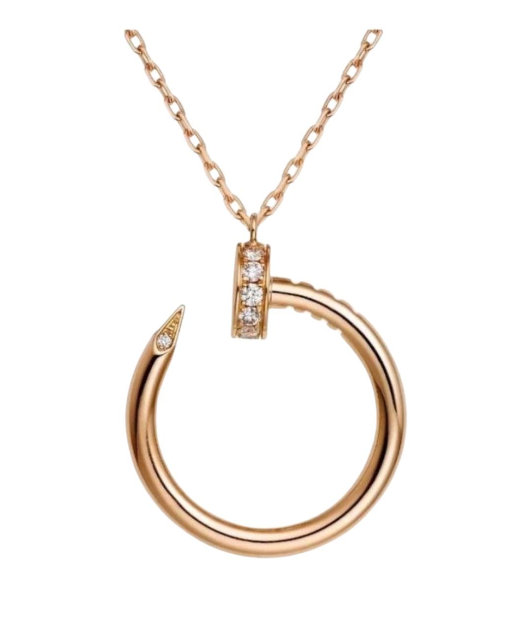 CARTIER Золотое колье из розового золота, фото 1