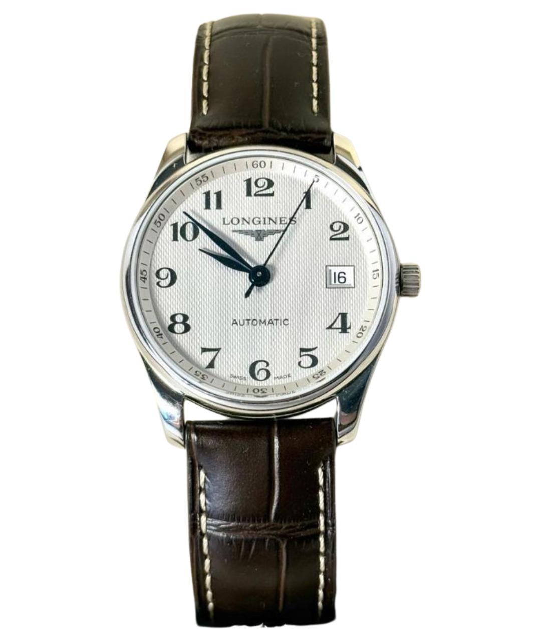 LONGINES Серебряные стальные часы, фото 1