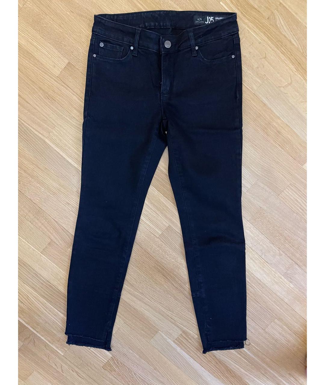 ARMANI EXCHANGE Черные джинсы слим, фото 4