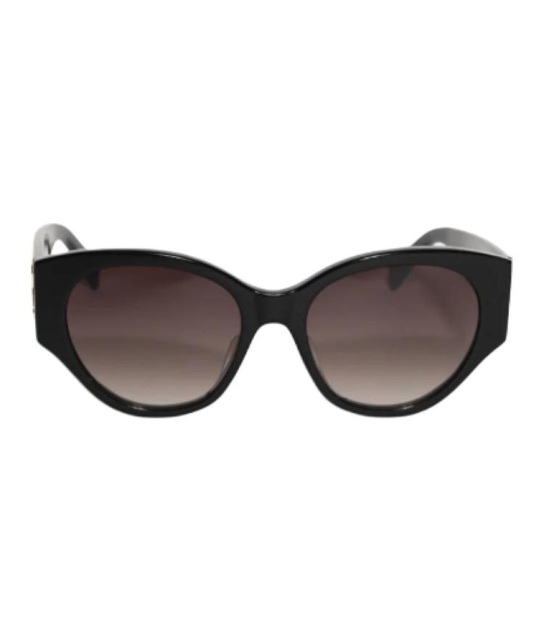CELINE Черные пластиковые солнцезащитные очки, фото 3