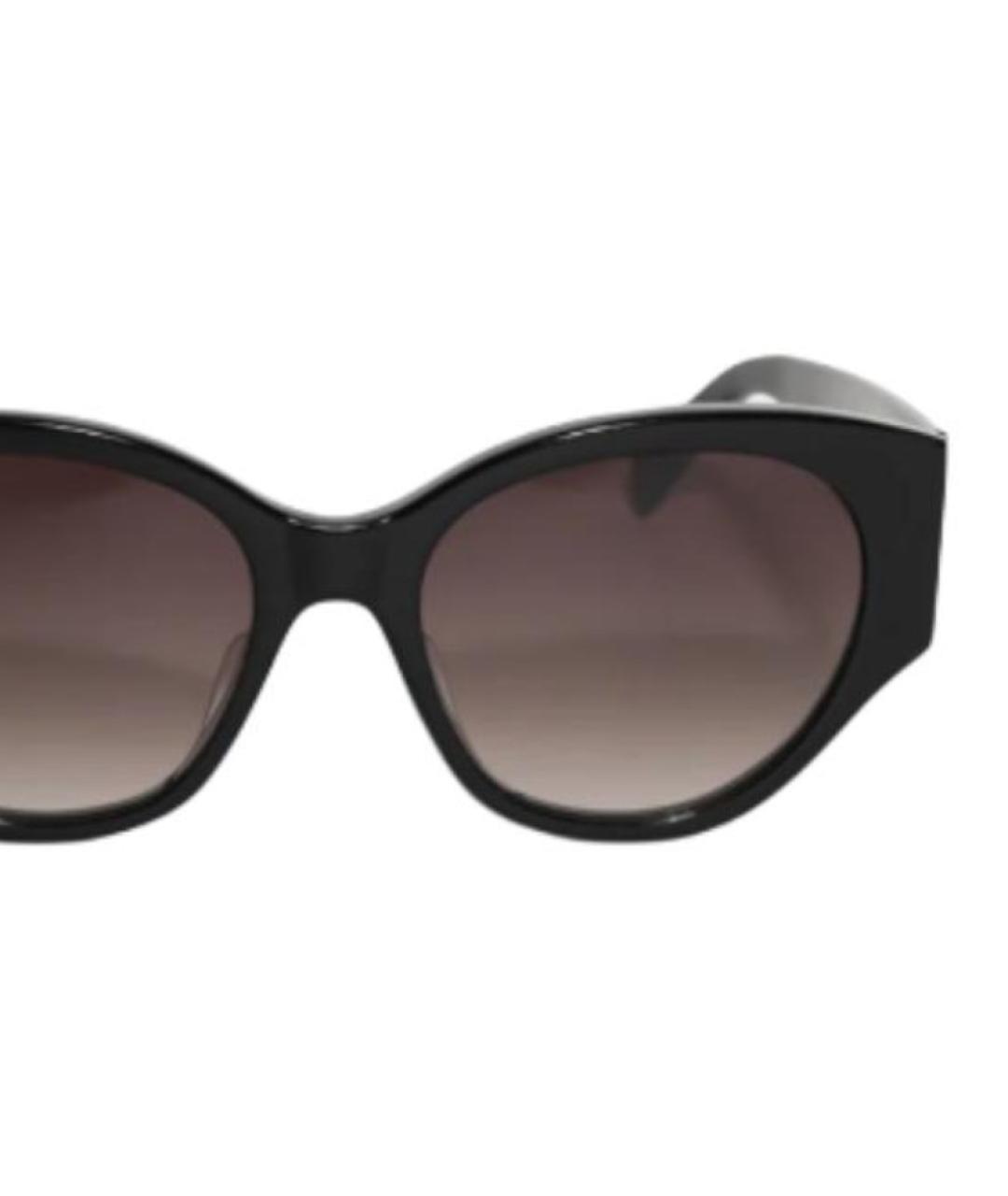 CELINE Черные пластиковые солнцезащитные очки, фото 2