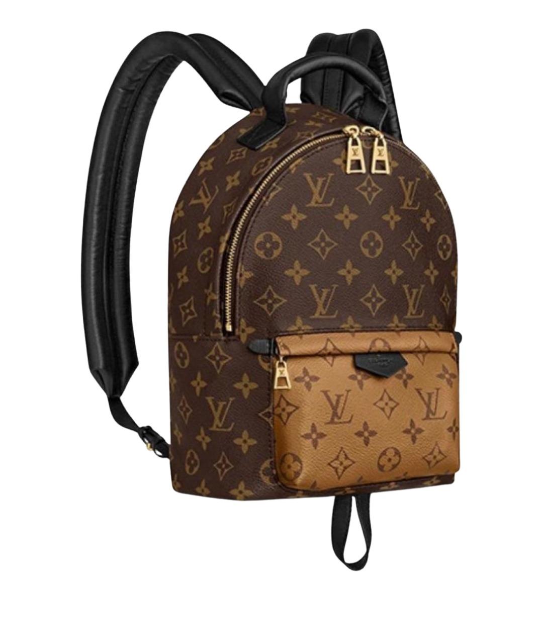 LOUIS VUITTON Коричневый рюкзак из канвы, фото 1