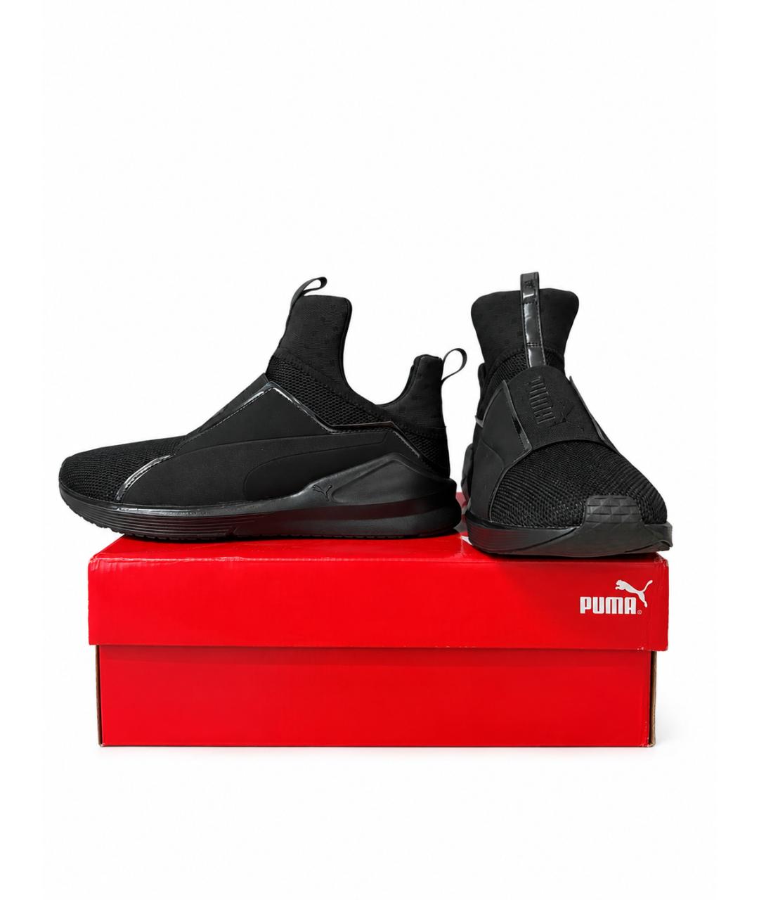 PUMA Черные текстильные кроссовки, фото 6