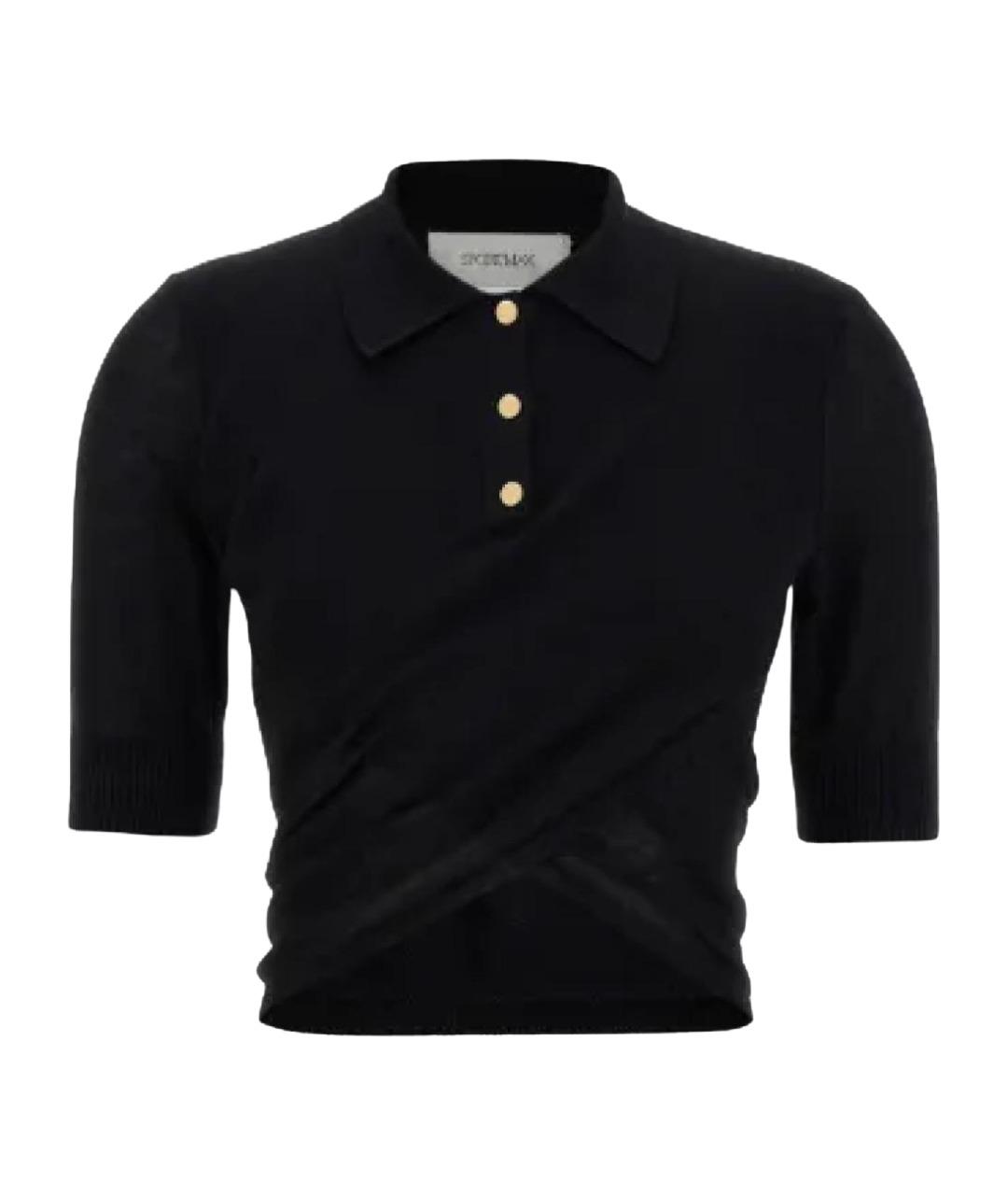 SPORTMAX Черный джемпер / свитер, фото 1
