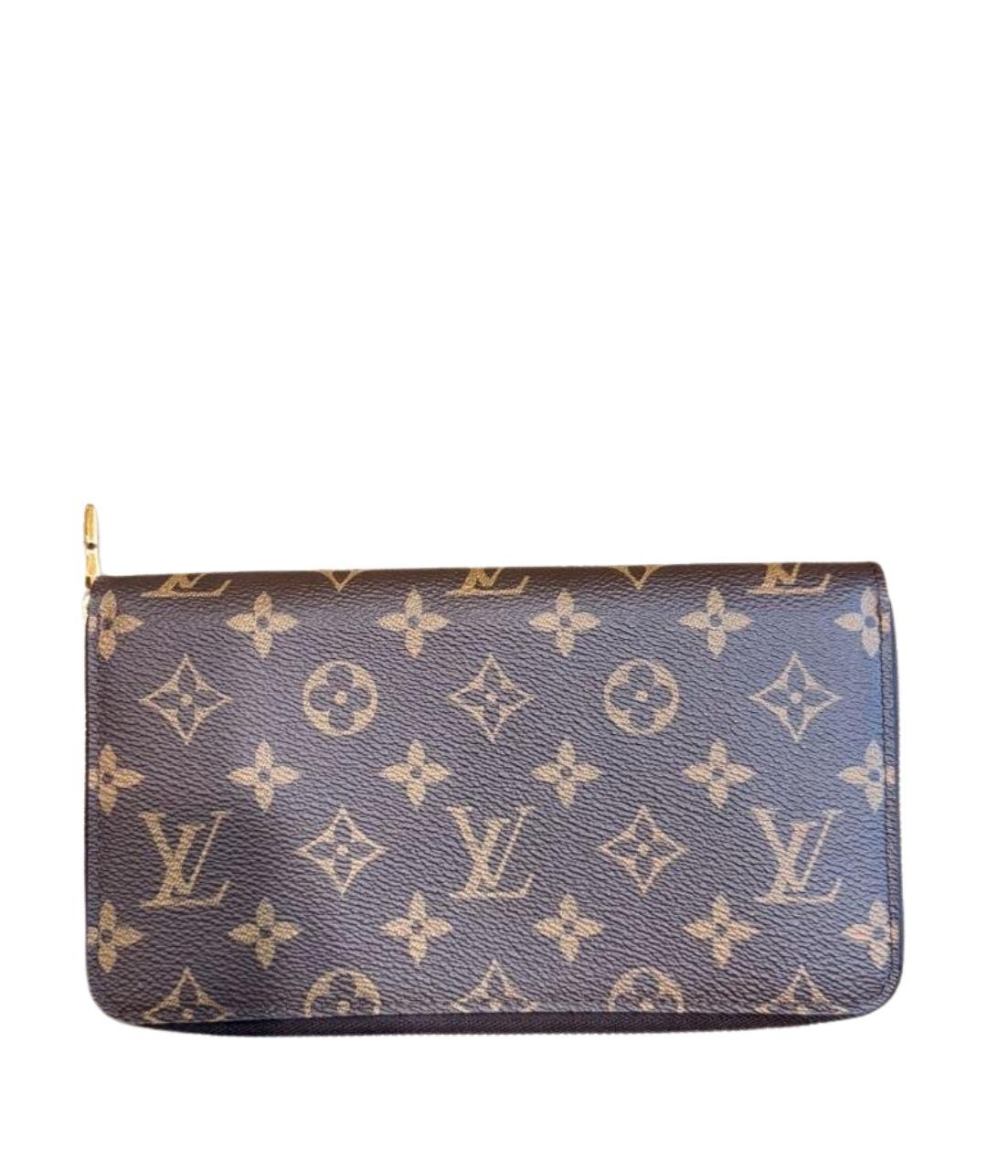 LOUIS VUITTON Коричневый кошелек, фото 1
