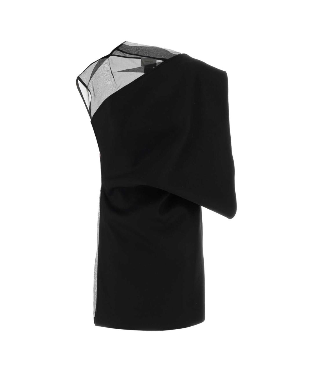 SPORTMAX Черное шерстяное платье, фото 3