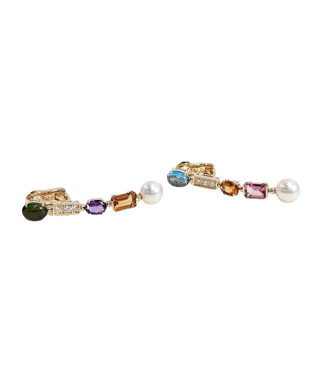 BVLGARI Золотые серьги из желтого золота, фото 1