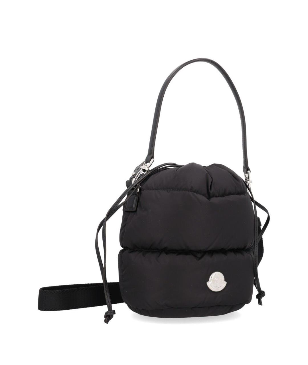 MONCLER Черная нейлоновая сумка через плечо, фото 2