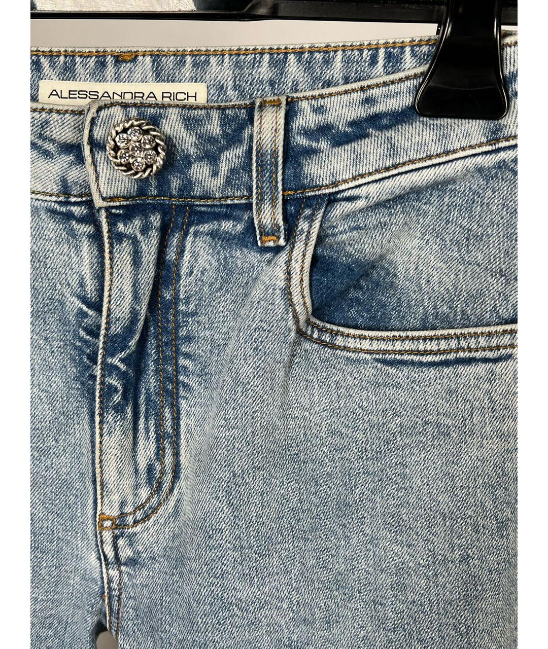 GUCCI Голубые джинсы слим, фото 3