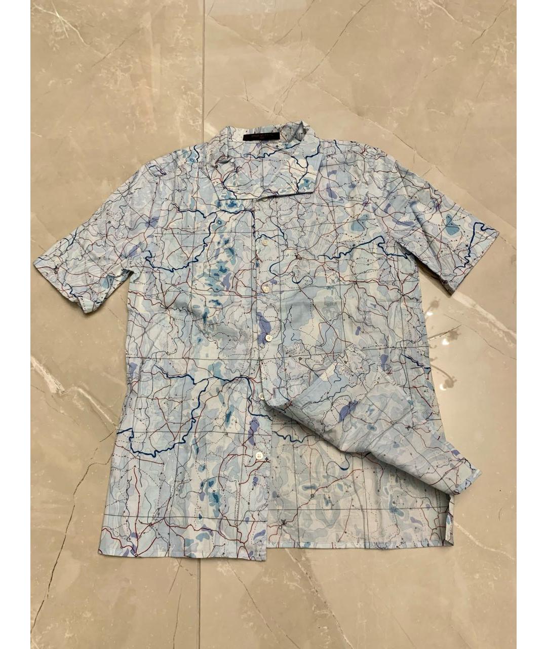 LOUIS VUITTON PRE-OWNED Мульти хлопковая детская рубашка, фото 3