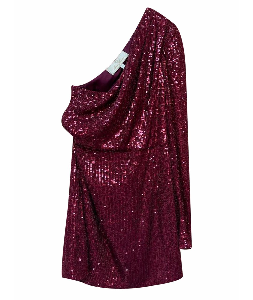YANA DRESS Бордовое коктейльное платье, фото 1