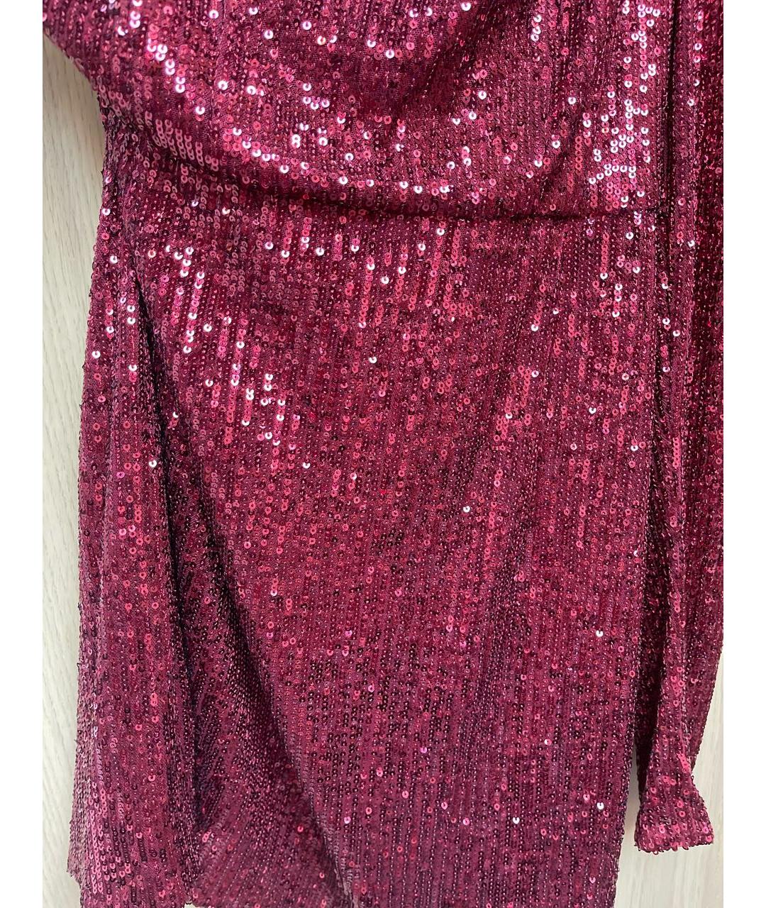 YANA DRESS Бордовое коктейльное платье, фото 4