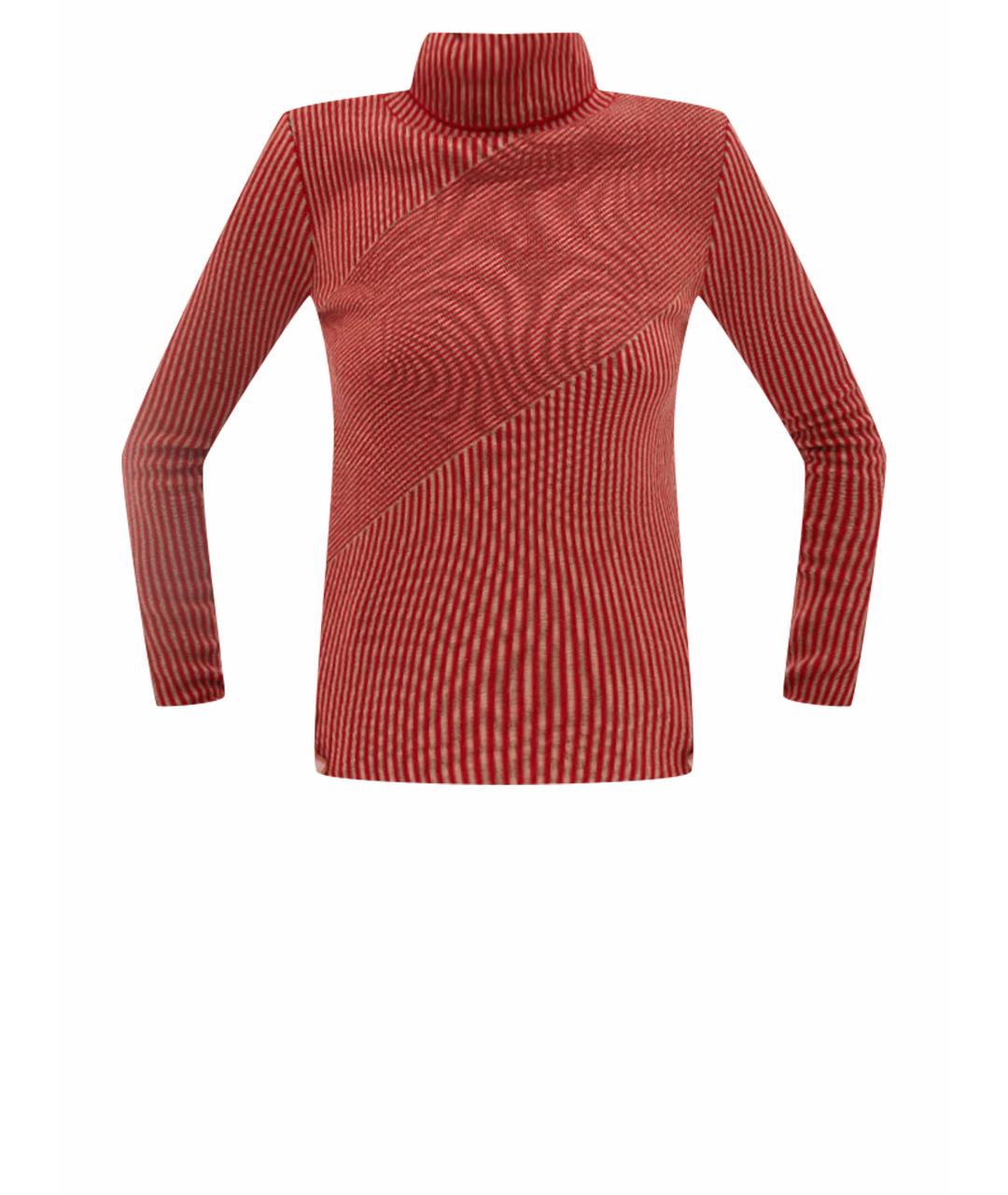 CARVEN Красный шерстяной джемпер / свитер, фото 1