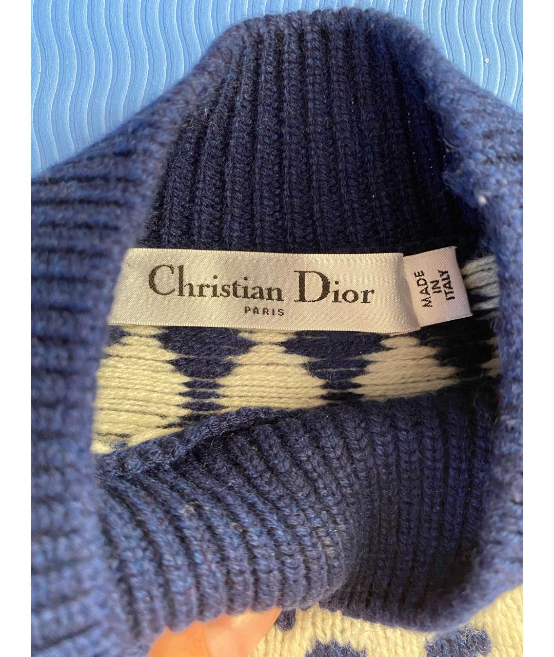 CHRISTIAN DIOR PRE-OWNED Белый шерстяной джемпер / свитер, фото 5