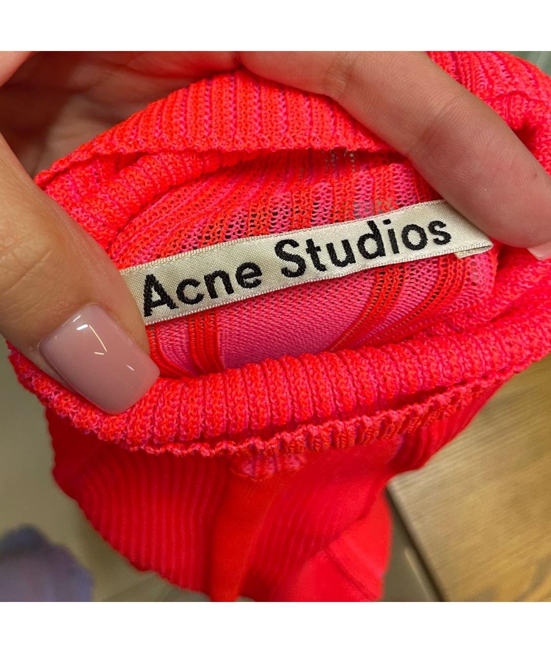 ACNE STUDIOS Полиэстеровая водолазка, фото 5