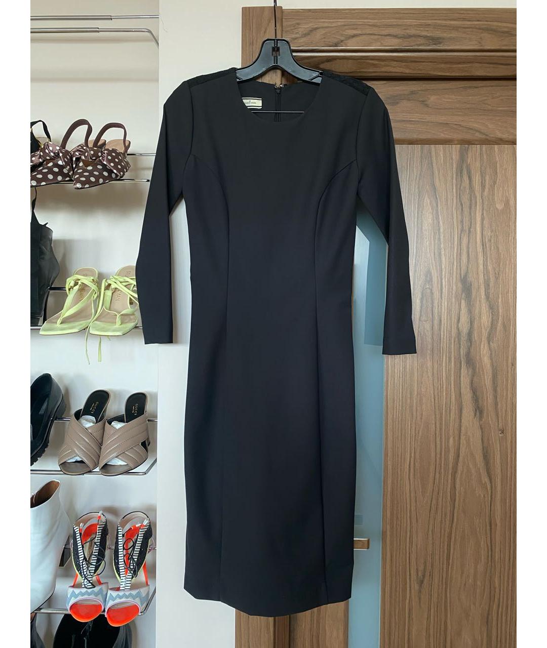 BY MALENE BIRGER Черное полиамидовое вечернее платье, фото 9