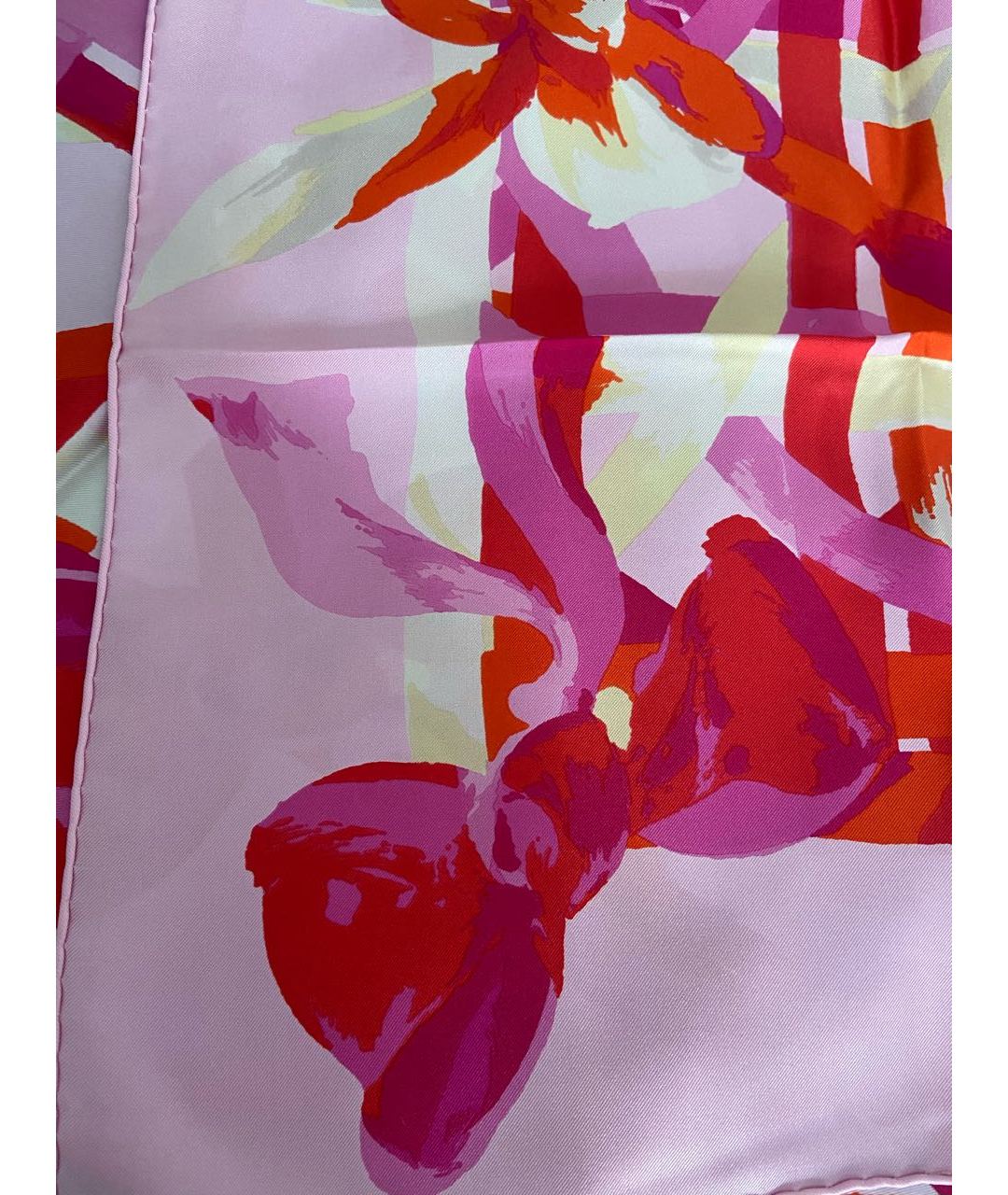 CHRISTIAN DIOR PRE-OWNED Розовый шелковый шарф, фото 2