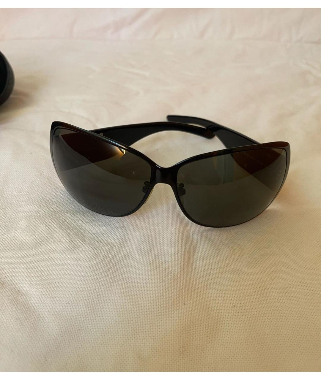 ESCADA Черные металлические солнцезащитные очки, фото 9