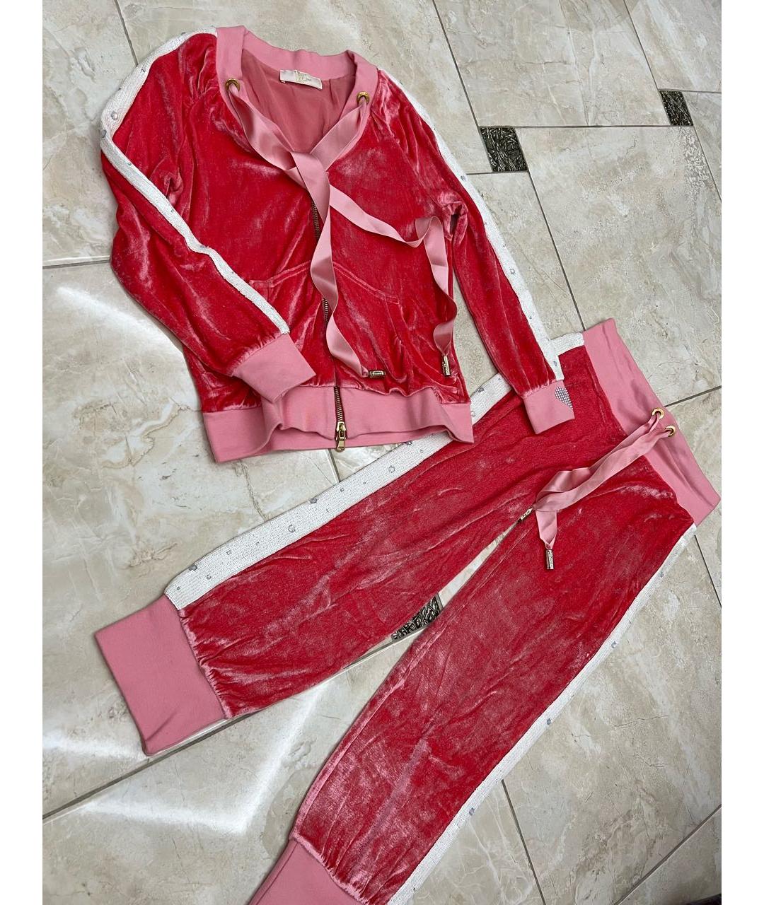 VDP Розовый велюровый спортивные костюмы, фото 6