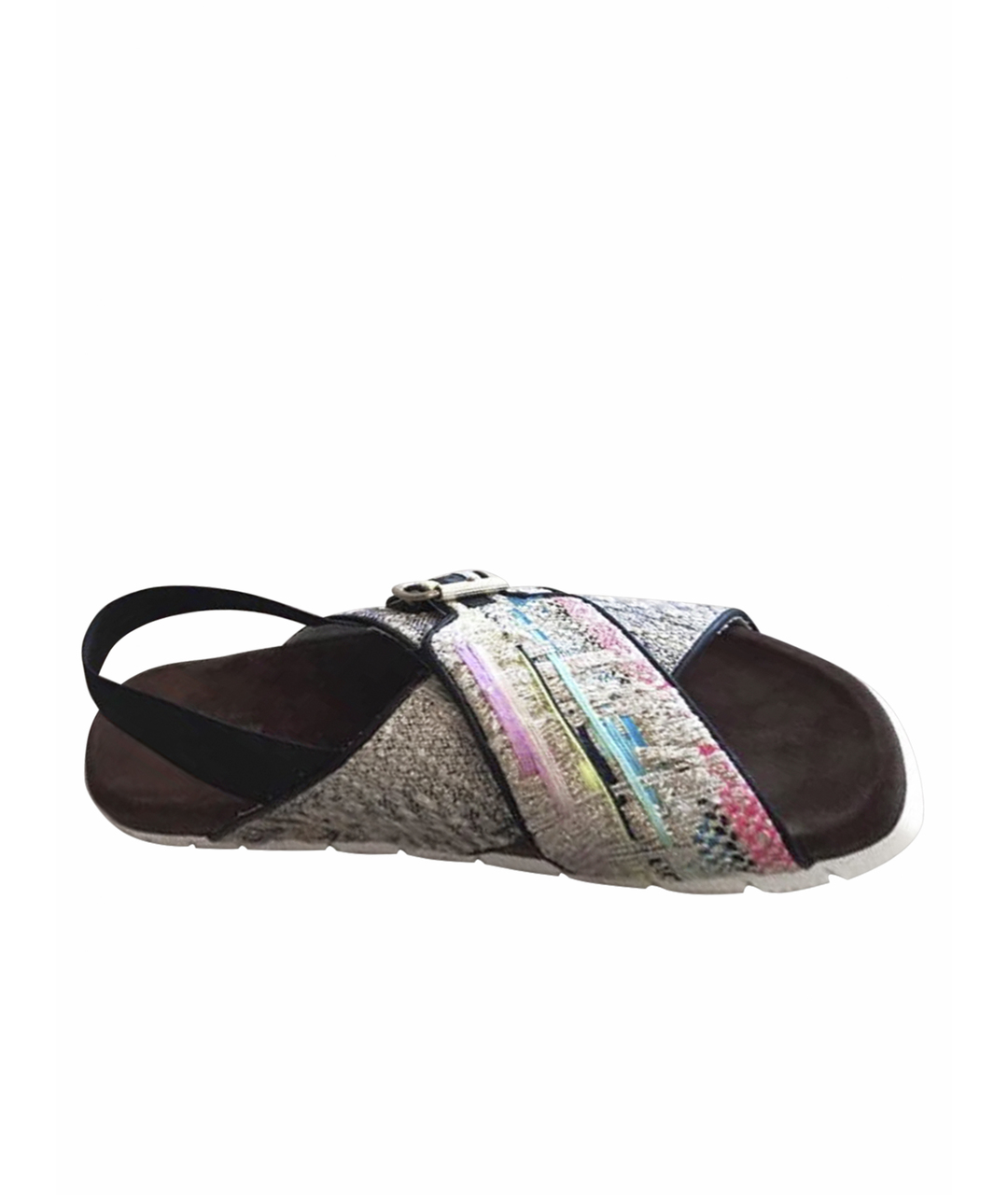MSGM Мульти текстильные сандалии, фото 1