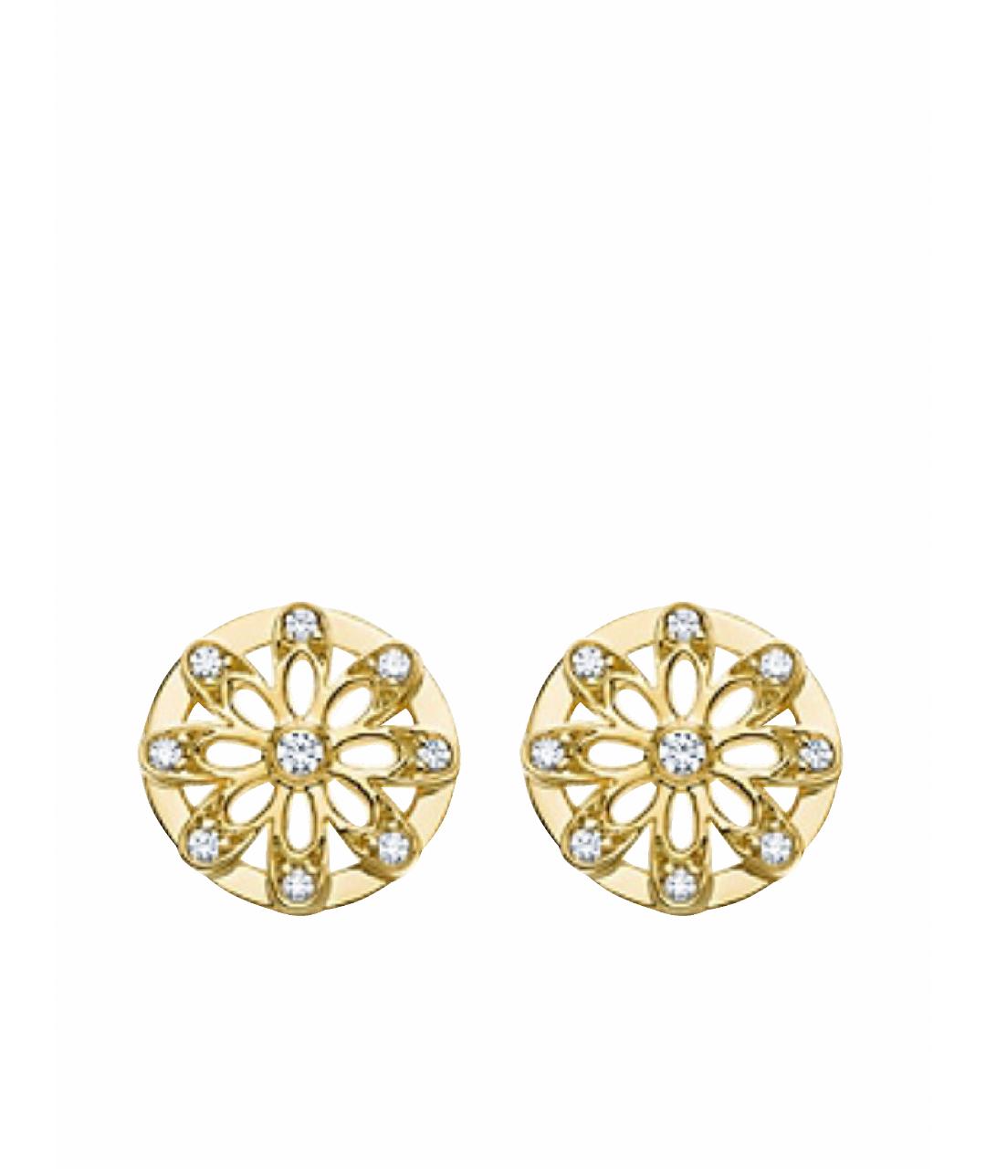 TIFFANY&CO Желтые серьги из желтого золота, фото 1