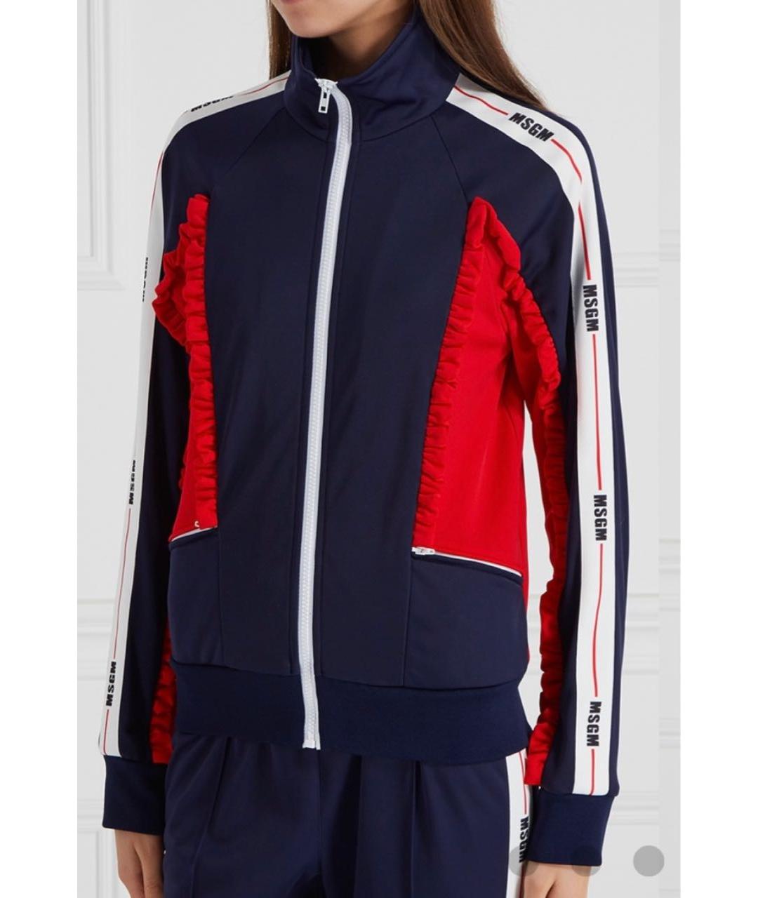 MSGM Мульти полиэстеровая спортивная куртка, фото 7