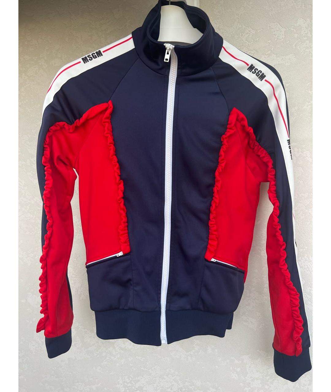 MSGM Мульти полиэстеровая спортивная куртка, фото 5
