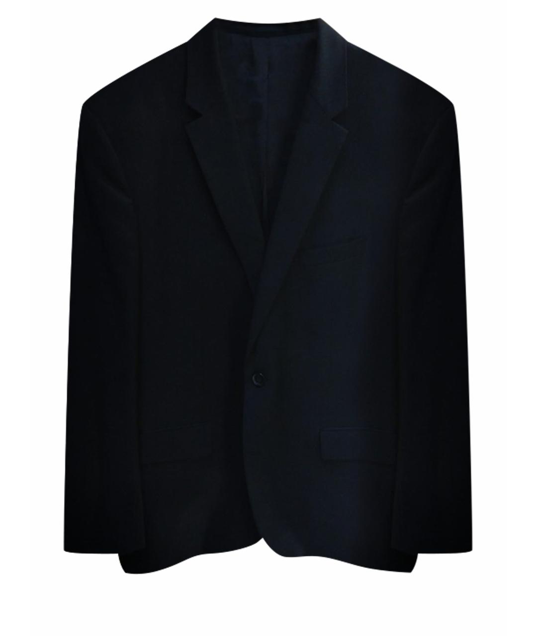 HUGO BOSS Черный вискозный пиджак, фото 1